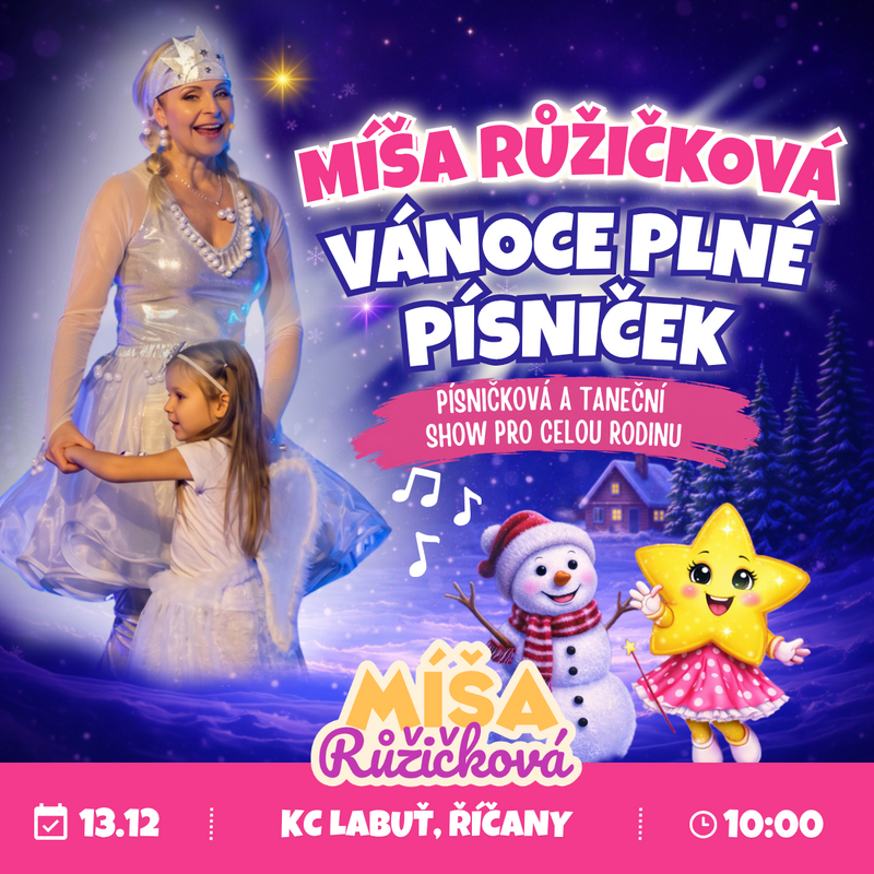 Míša Růžičková: Vánoce plné písniček