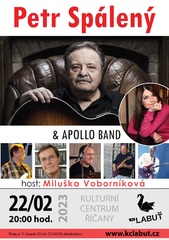 Petr Spálený + Apollo band host: Miluše Voborníková
