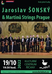 Jaroslav Šonský – housle a Martinů Strings Prague