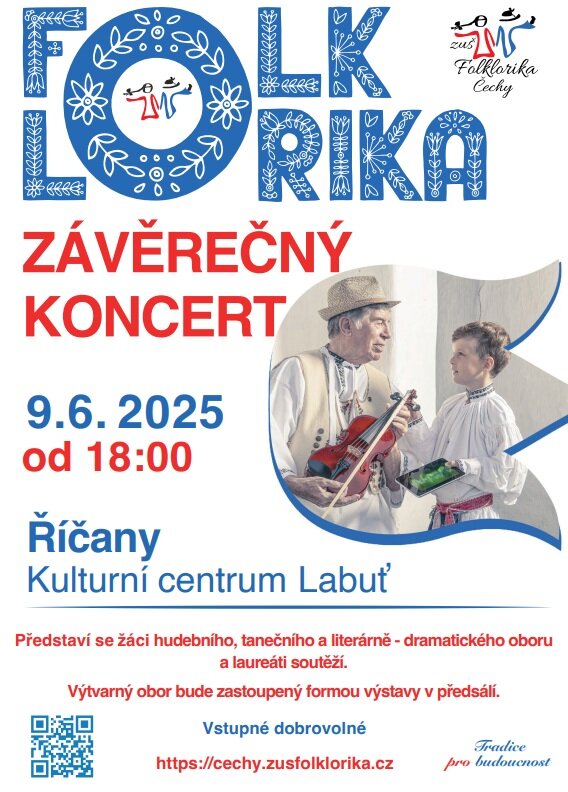 Závěrečný koncert ZUŠ Folklorika