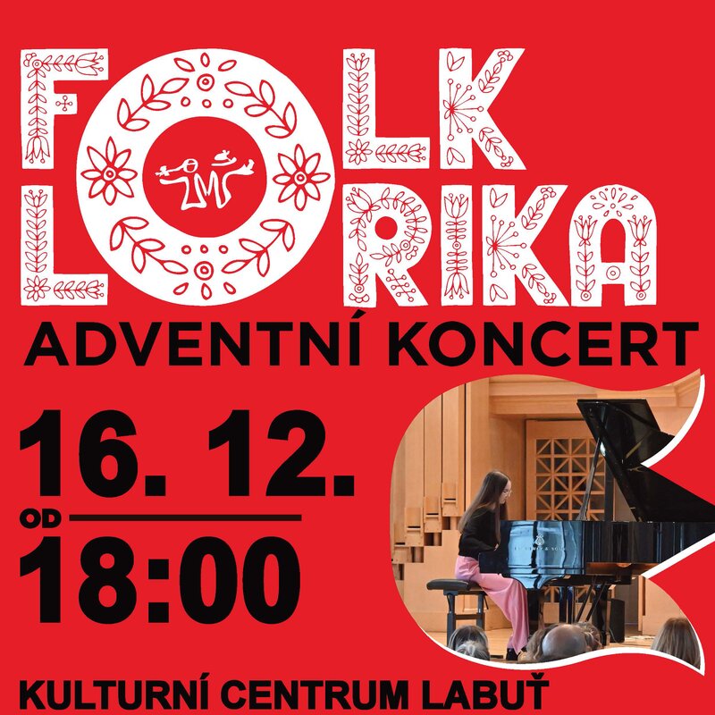Adventní koncert ZUŠ Folklorika