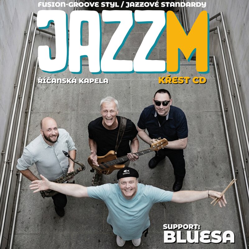 JazzM – KŘEST CD / support: Bluesa