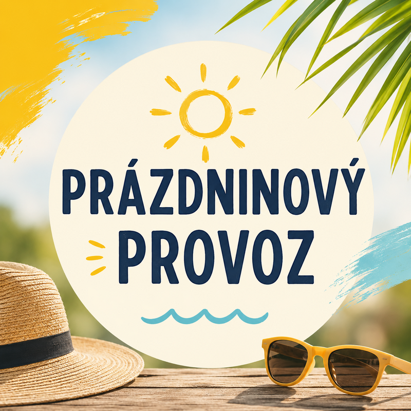 ☼ PRÁZDNINOVÝ PROVOZ kanceláře ☼