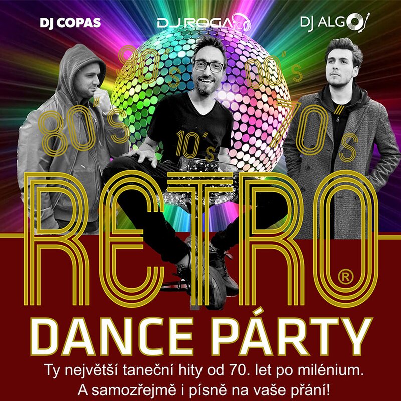 ´80s - ´90s RETRO DANCE PÁRTY | Kulturní centrum Labuť