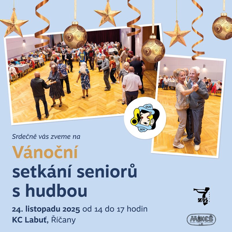 Vánoční setkání seniorů s hudbou