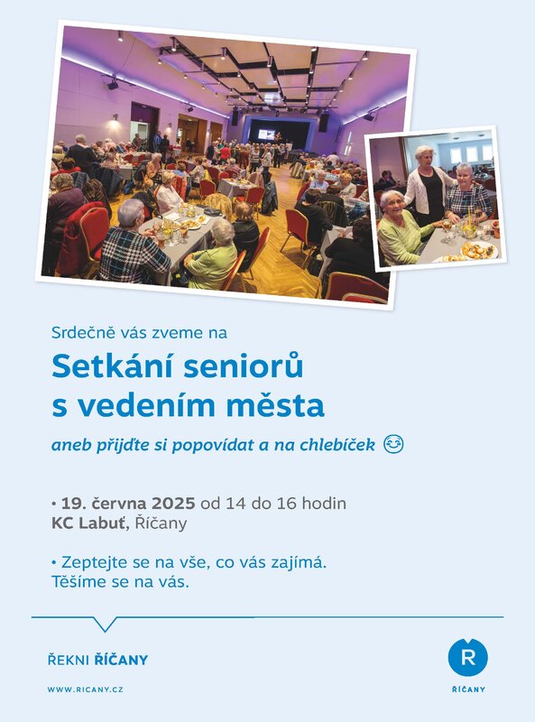 Setkání seniorů s vedením města